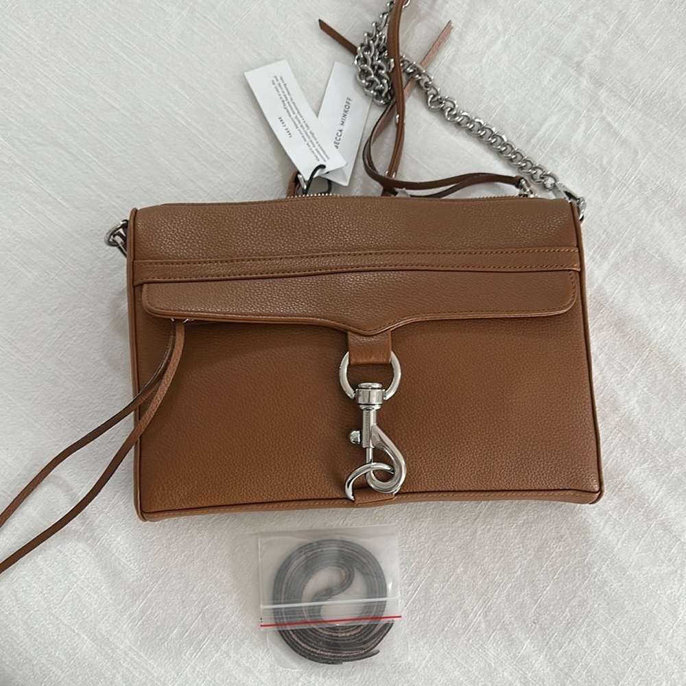 Rebecca Minkoff Brown Leather Crossbody Bag